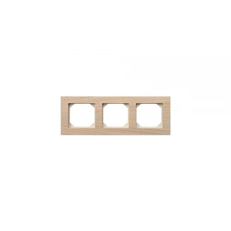 Рамка 3-постовая Liregus Epsilon дуб беленный 28-2243