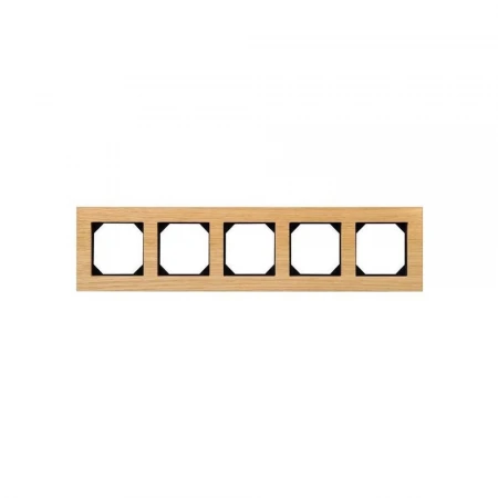 Рамка 5-постовая Liregus Epsilon дуб 28-224
