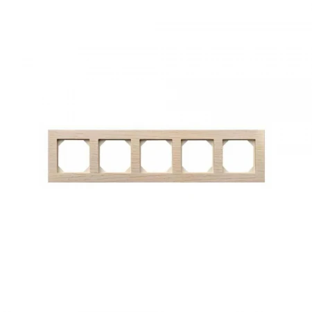 Рамка 5-постовая Liregus Epsilon дуб беленный 28-2245