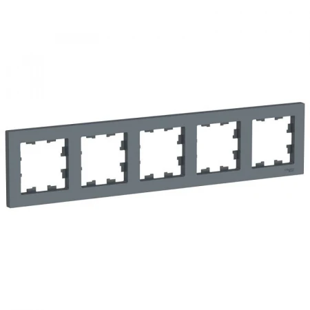Рамка 5-постовая Systeme Electric AtlasDesign грифель ATN000705