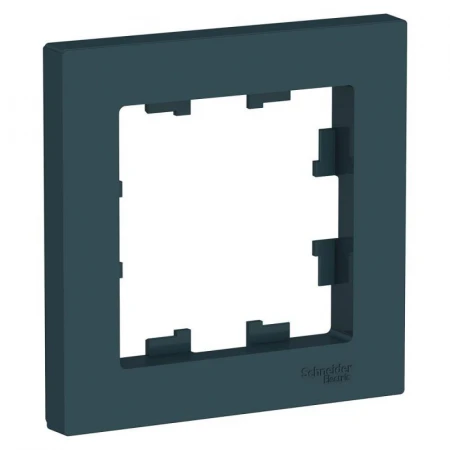 Рамка 1-постовая Systeme Electric AtlasDesign изумруд ATN000801