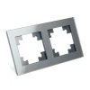 Рамка 2-постовая Stekker Катрин графит GFR00-7002-06 39540 Рамка 2-постовая Stekker Катрин графит GFR00-7002-06 39540
