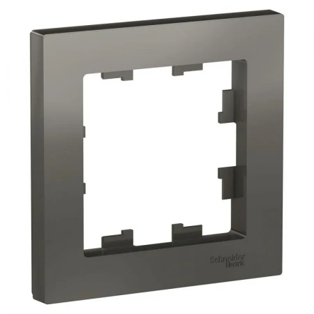 Рамка 1-постовая Systeme Electric AtlasDesign сталь ATN000901