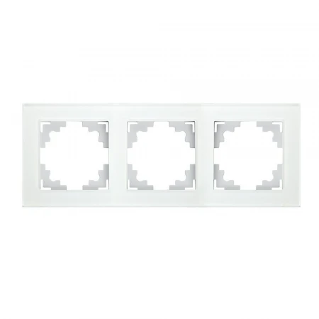 Рамка 3-постовая Stekker Катрин белый GFR00-7003-01 39256