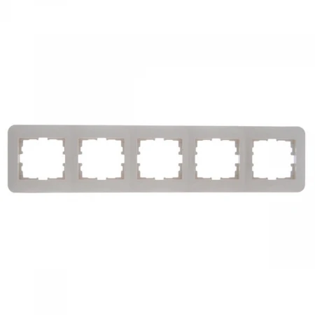 Рамка 5-ая горизонтальная Lezard Karina Life кремовая 708-0300-150