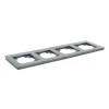 Рамка 4-постовая Stekker Катрин графит GFR00-7004-06 39542 Рамка 4-постовая Stekker Катрин графит GFR00-7004-06 39542