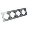 Рамка 4-постовая Stekker Катрин графит GFR00-7004-06 39542 Рамка 4-постовая Stekker Катрин графит GFR00-7004-06 39542