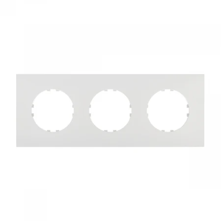 Рамка LK Studio 3-постовая квадрат (белый) Vintage-Quadro 884304-1