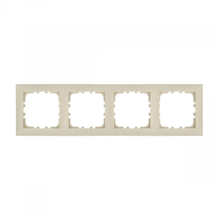 Рамка LK Studio 4-постовая (бежевый) LK60 864401-1