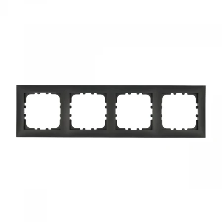 Рамка LK Studio 4-постовая (черный бархат) LK60 864408-1