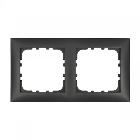 Рамка LK Studio 2-постовая (черный бархат) LK60 864208-1