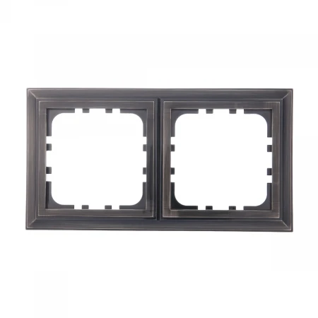 Рамка LK Studio 2-постовая (бронза-электро) CLASSIC 894227-1