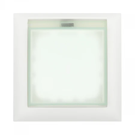 Рамка LK Studio универсальная защитная с крышкой для выключателей и розеток (белый) 869104-1