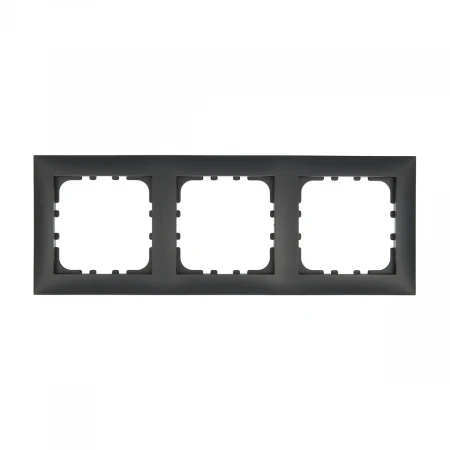 Рамка LK Studio 3-постовая (черный бархат) LK60 864308-1