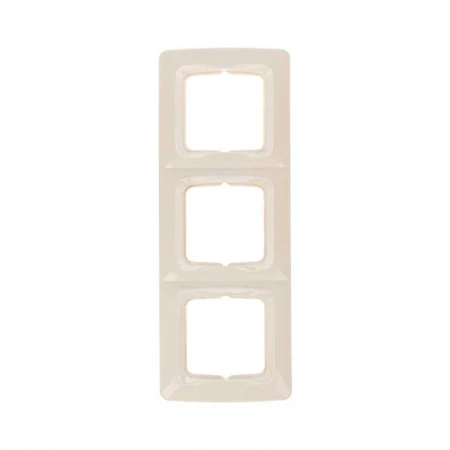 DEA Рамка 3-я горизонтальная Беж KRANZ KR-78-0257