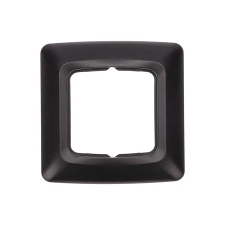 DEA Рамка 1-я горизонтальная Черный Металлик KRANZ KR-78-0345