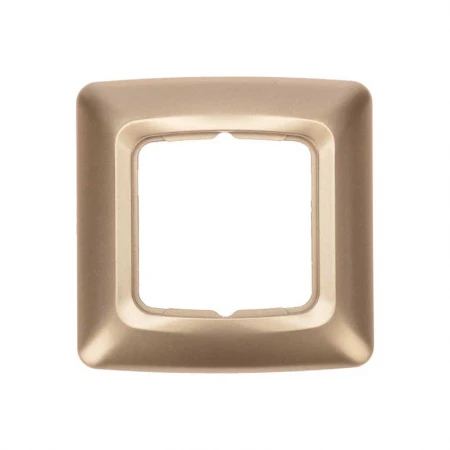 DEA Рамка 1-я горизонтальная Золотой Металлик KRANZ KR-78-0315