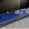 Рамка стеклянная Voltum S70 на 3 поста, (графит, стекло) VLS110307 Рамка стеклянная Voltum S70 на 3 поста, (графит, стекло) VLS110307