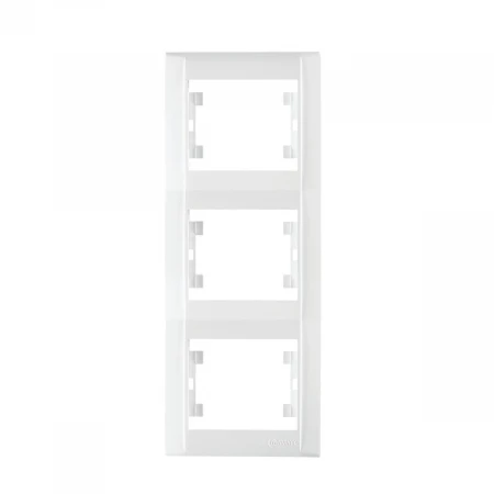 Рамка Makel 3-м Defne вертик. бел. 42001708