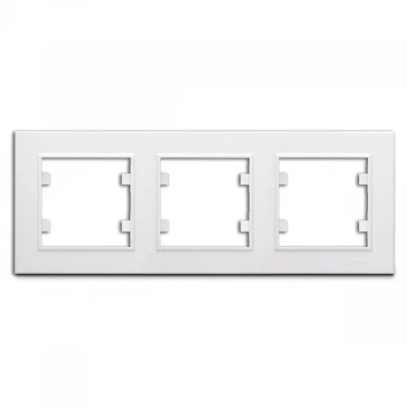 Рамка Makel 3-м Karea горизонт. бел. 56001703
