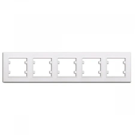 Рамка Makel 5-м Karea горизонт. бел. 56001705