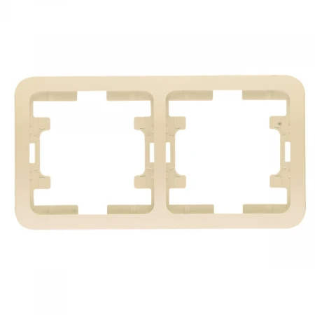 Рамка Makel 2-м Mimoza крем. 32012