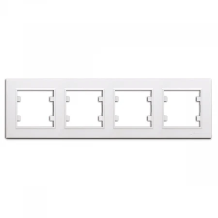 Рамка Makel 4-м Karea горизонт. бел. 56001704