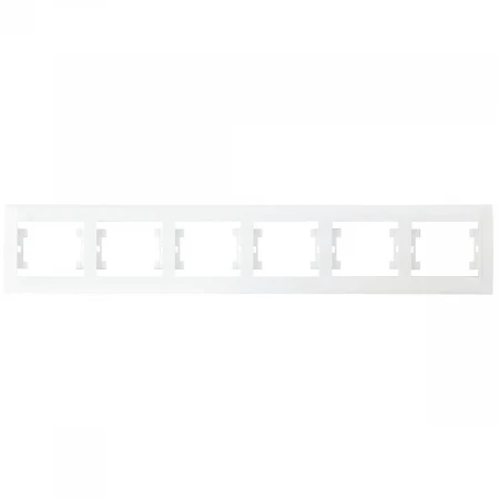 Рамка Makel 6-м Defne горизонт. бел. 42001706