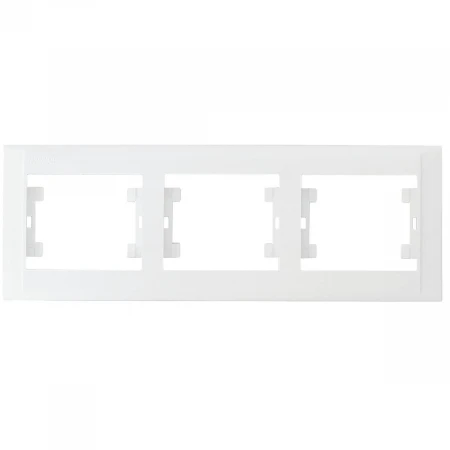 Рамка Makel 3-м Defne горизонт. бел. 42001703