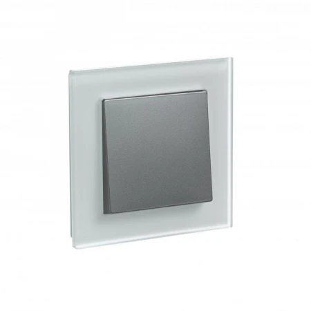 Рамка 1-постовая Systeme Electric AtlasDesign Nature белая ATN330101