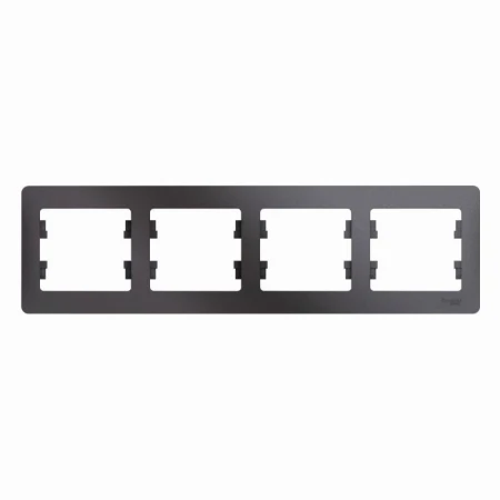 Рамка 4-постовая Systeme Electric Glossa графит GSL001304