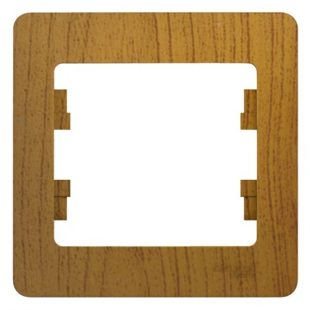 Рамка 1-постовая Systeme Electric Glossa дуб GSL000501