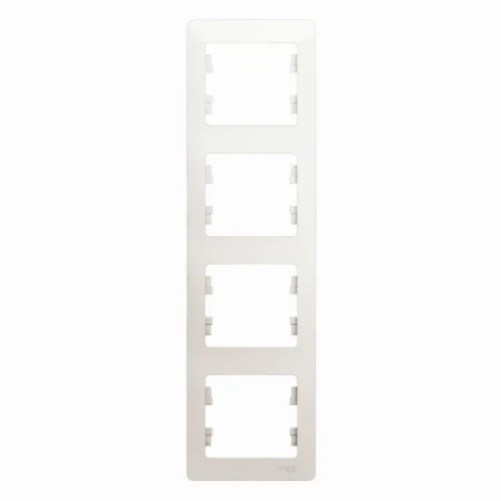 Рамка 4-постовая Systeme Electric Glossa перламутр GSL000608