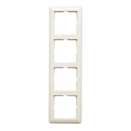 Рамка 4-постовая Systeme Electric W59 слоновая кость KD-4-28