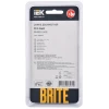 Рамка 2-постовая IEK Brite РУ-2-2-БрЧ черная BR-M22-G-K02