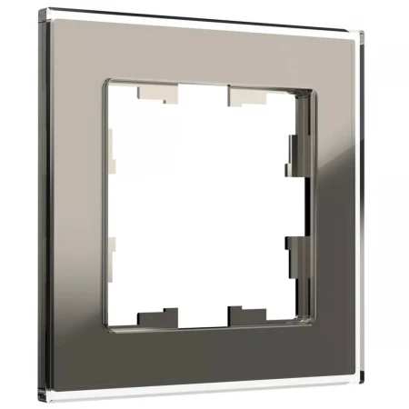 Рамка 1-постовая IEK Brite РУ-1-2-БрД дымчатая BR-M12-G-K30