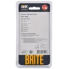 Рамка 2-постовая IEK Brite РУ-2-2-БрБ белая BR-M22-G-K01