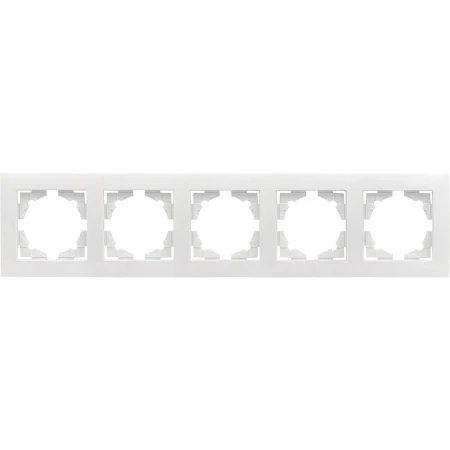 Валенсия рамка 5-местная белая EKF PROxima EWM-G-305-10