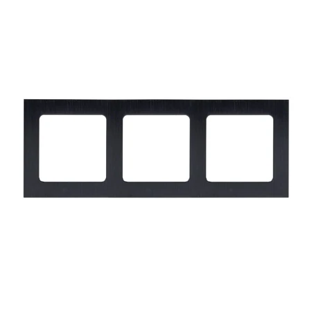 Стокгольм Рамка 3-местная металлическая черная EKF PROxima EZM-G-304-10
