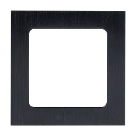 Стокгольм Рамка 1-местная металлическая черная EKF PROxima EZM-G-302-10
