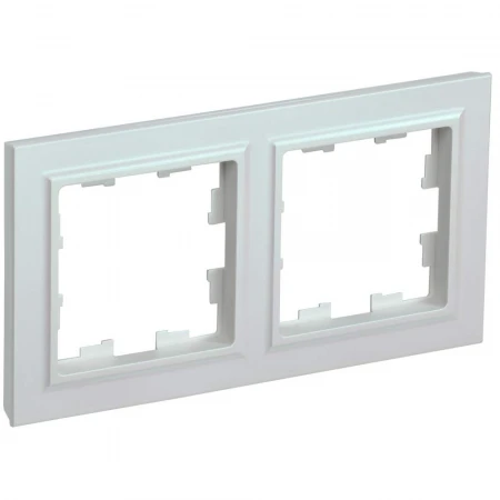 BRITE Рамка 2-местная РУ-2-БрЖ жемчуг IEK BR-M22-K36