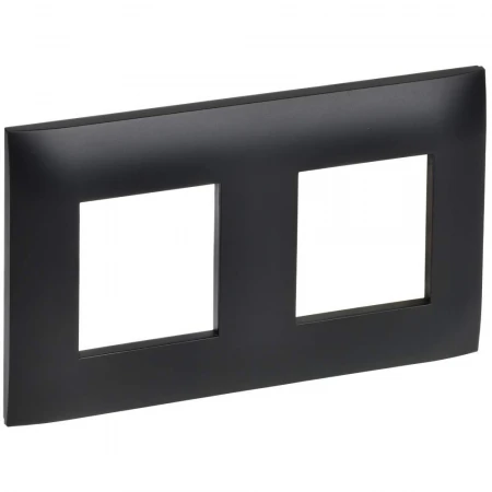 SKANDY Рамка 2-местная SK-F02Bl черный IEK SK-M22-K02