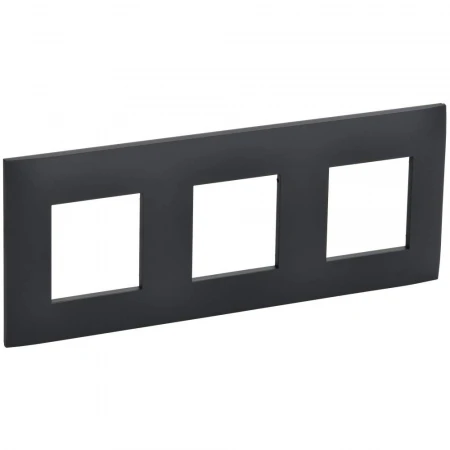 SKANDY Рамка 3-местная SK-F03G графит IEK SK-M32-K53