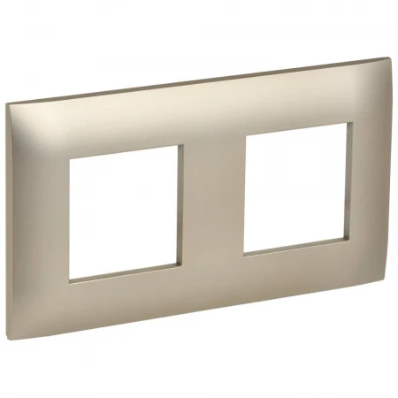 SKANDY Рамка 2-местная SK-F02Sh шампань IEK SK-M22-K37