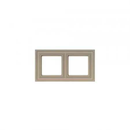 Рамка 2-постовая Liregus Retro кремовый омбре 29-149