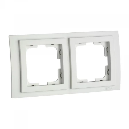 Рамка 2-постовая Mono Electric Larissa белый 103-191900-161