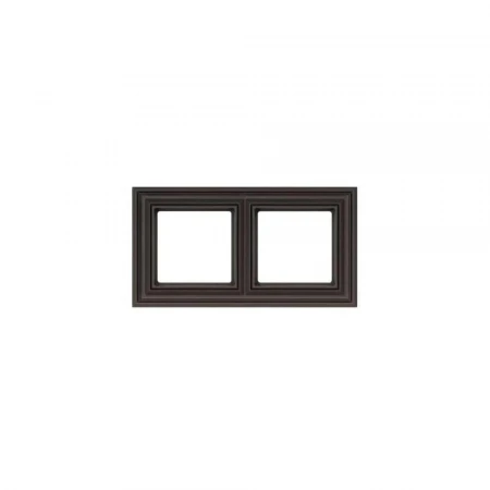 Рамка 2-постовая Liregus Retro коричневый омбре 29-044