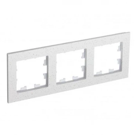 Рамка 3-постовая Systeme Electric AtlasDesign Nature крем роял ATN343103