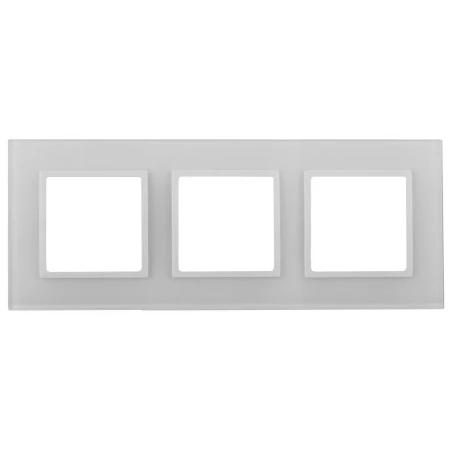 Рамка 3-постовая ЭРА Elegance 14-5103-01 Б0034506