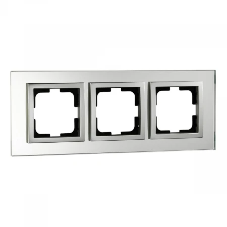 Рамка 3-постовая Mono Electric Style Glass зеркало 107-700000-162